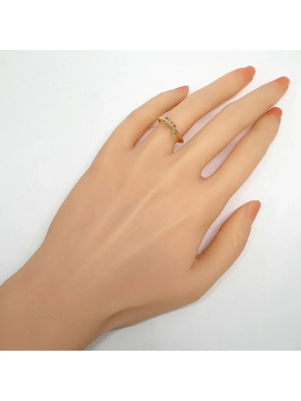 Tiffany & Co Knot Ring 18K Pink Gold